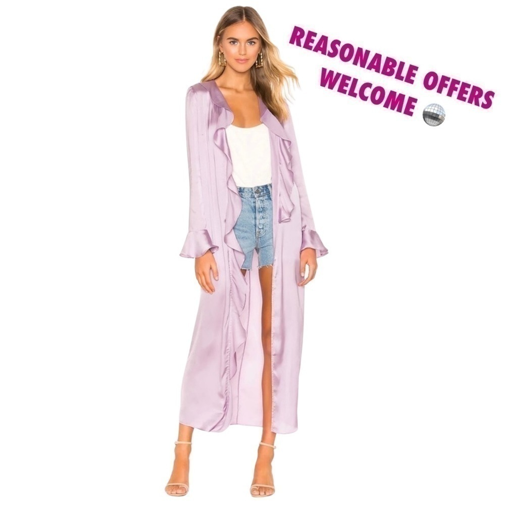 NWT Tularosa Michelle Robe in Lavender size S - Picture 2 of 8
